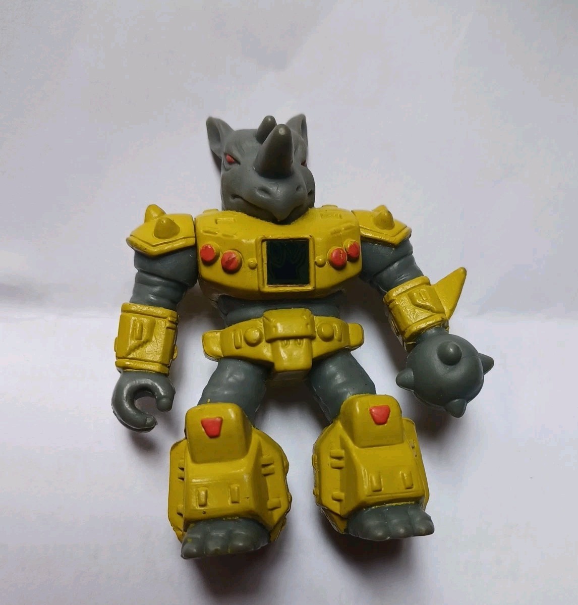 Battle Beasts Rocky Rhino #9 Hasbro Takara 1986 vintage raro ottime condizioni