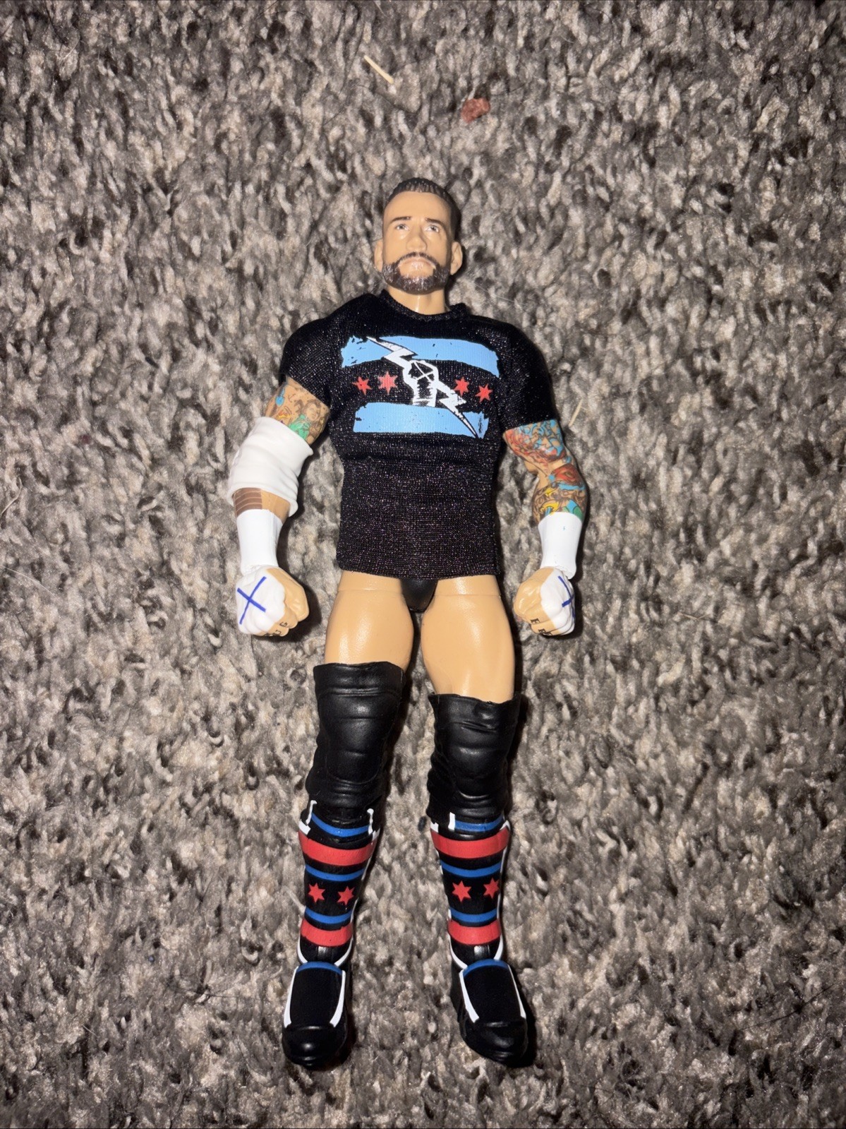 WWE Elite Series 115 CM Punk Wrestling Action Figure Mattel Giocattolo