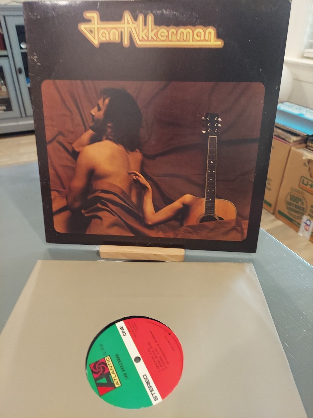 Jan AKKERMAN-Self Titled  Atlantic  SD 19159  (1977) Vinyl LP - VG+, GREAT Album