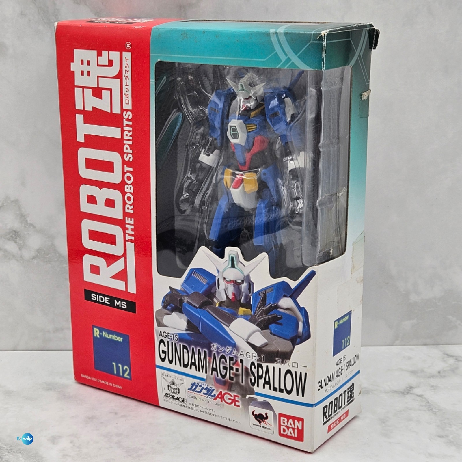 AGE-1S Gundam AGE-1 Spallow R-Number 112 The Robot Spirits Modellino Bandai