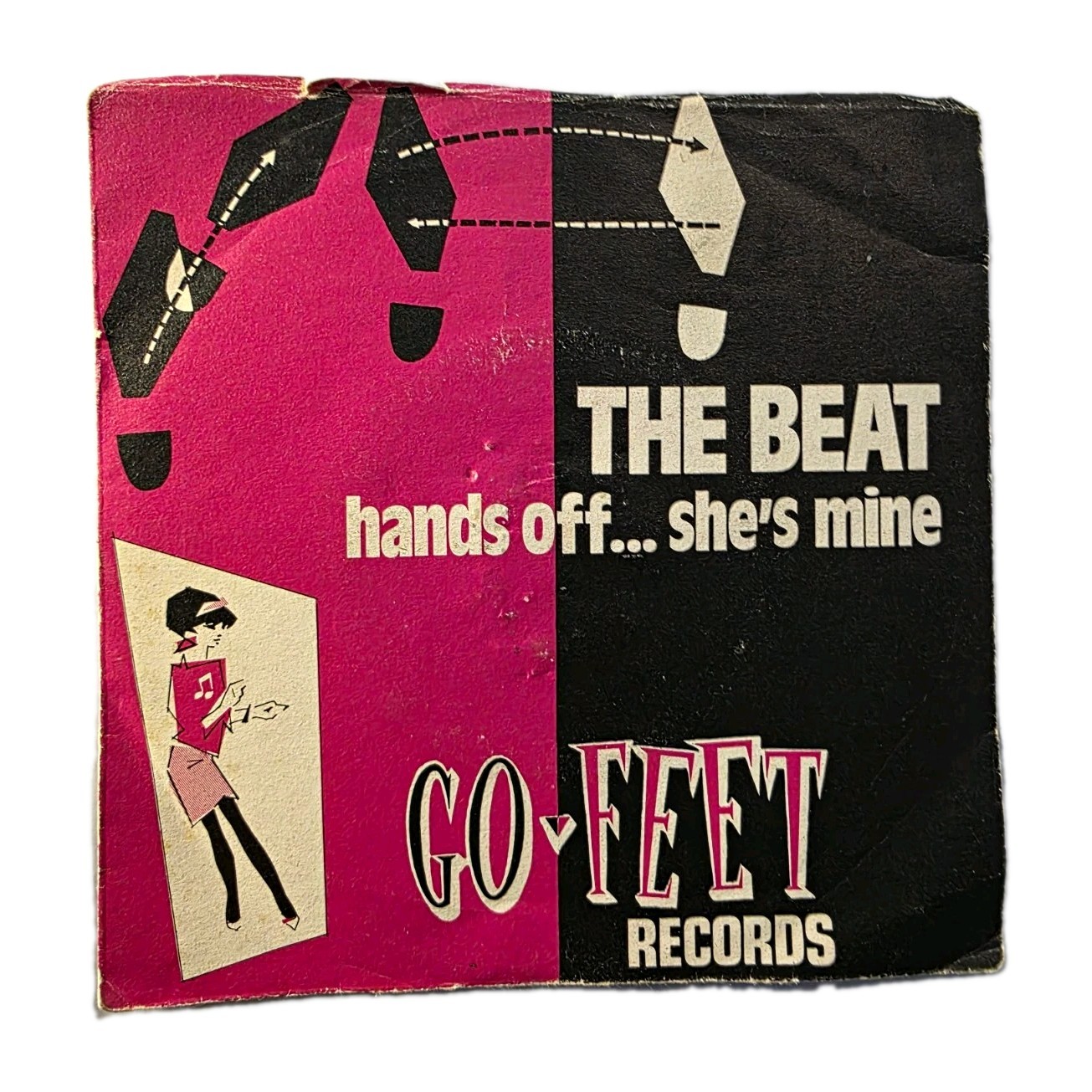 The Beat - Hands Off She's Mine 7" ITALY PROMO Vinyl 1980 Campione Stamp Ska EX