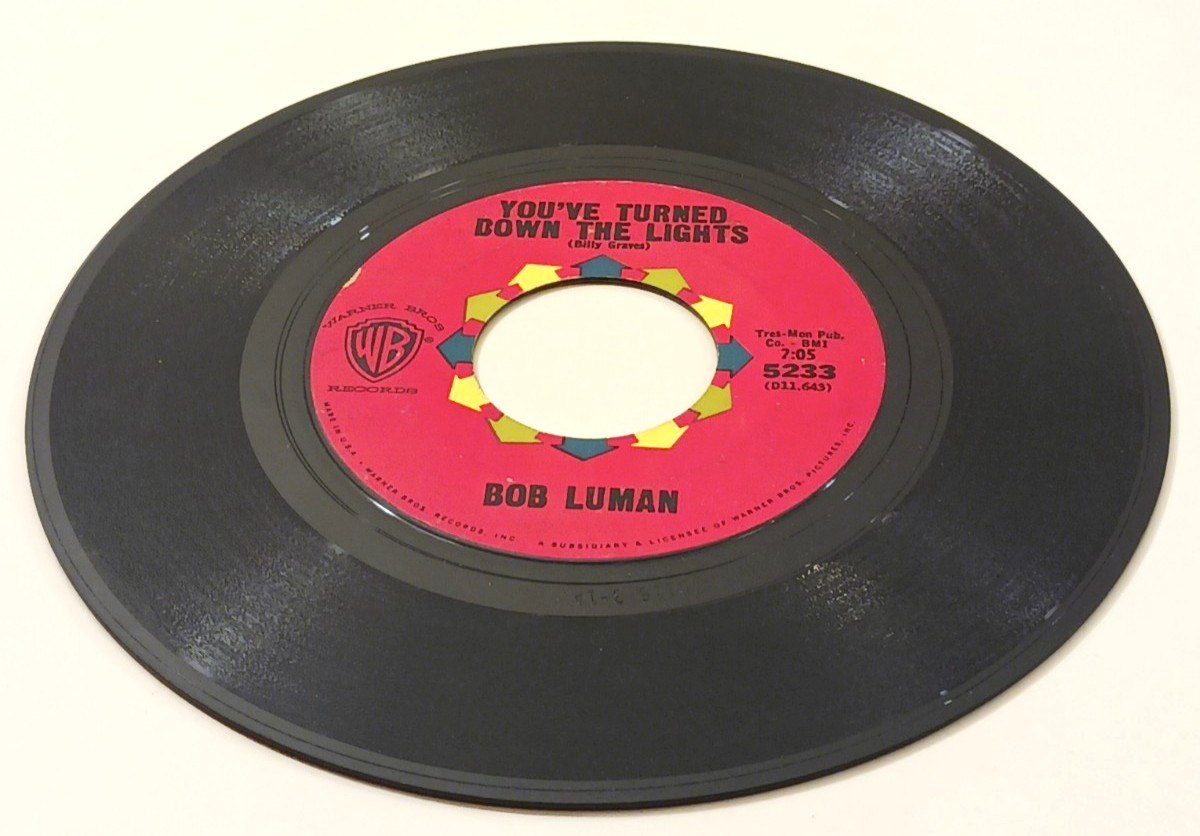 Bob Luman Private Eye You’ve Turned Down The Lights 45rpm 7 Inch Vinyl 1961