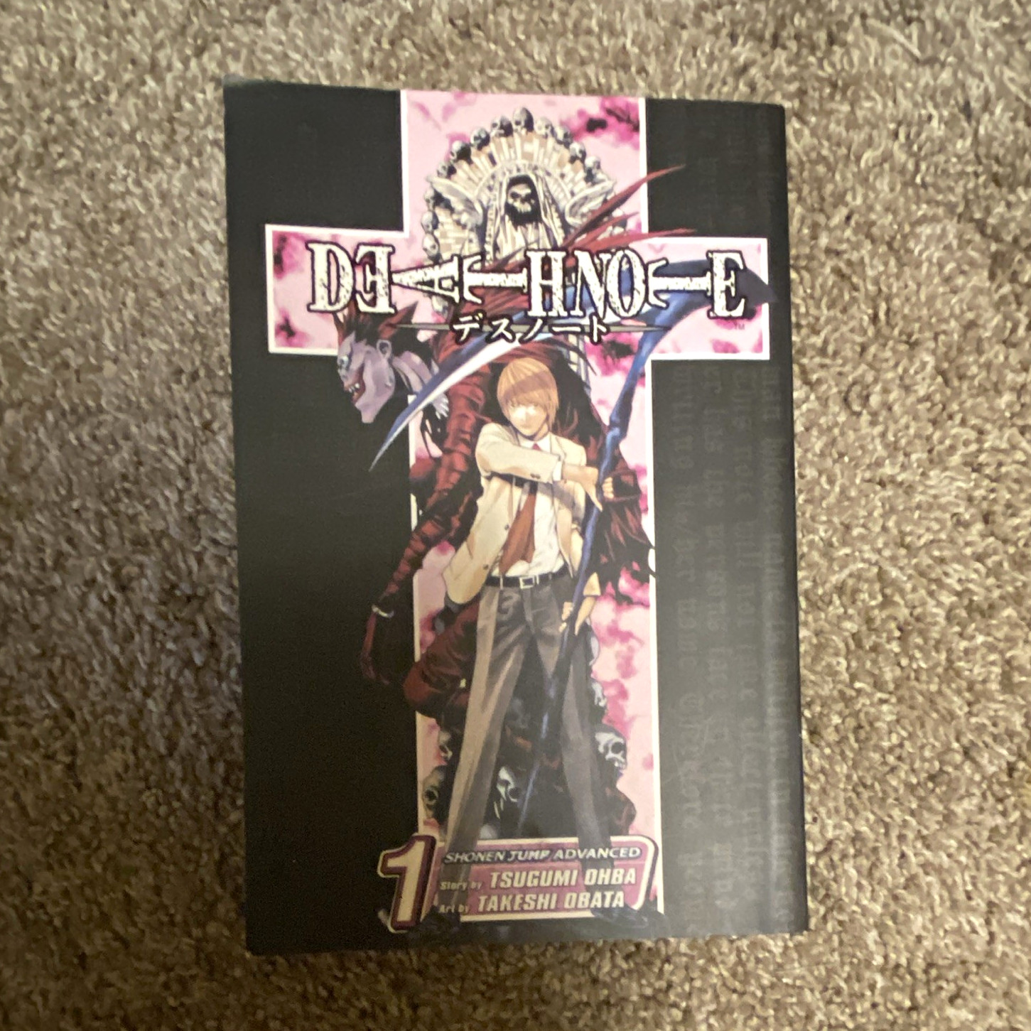 Death Note Vol. 1 numero #1 tascabile commerciale Tsugumi Ohba/Obata VIZ