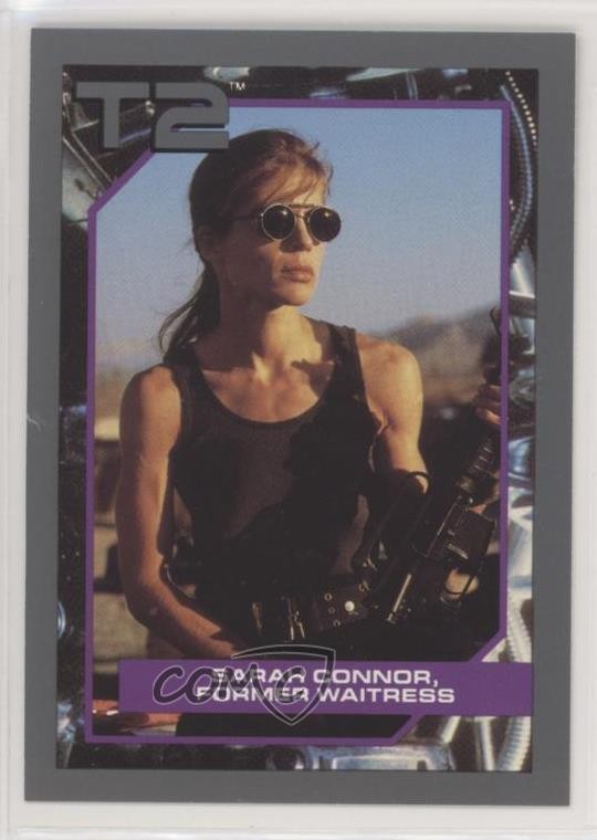 1991 Impel Terminator 2: Judgement Day Linda Hamilton #12 0al3