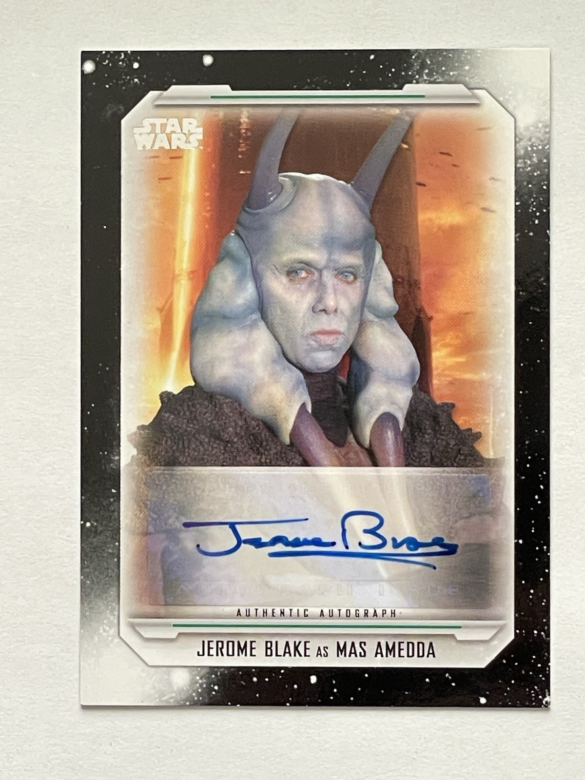 Topps Star Wars 2019 L'ascesa di Skywalker - Mas Amedda - Auto - Nuovo con scatola!