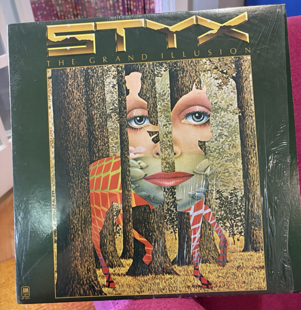 STYX-The Grand Illusion-Vinyl LP-Still in Shrink w Original Inner Sleeve-1977