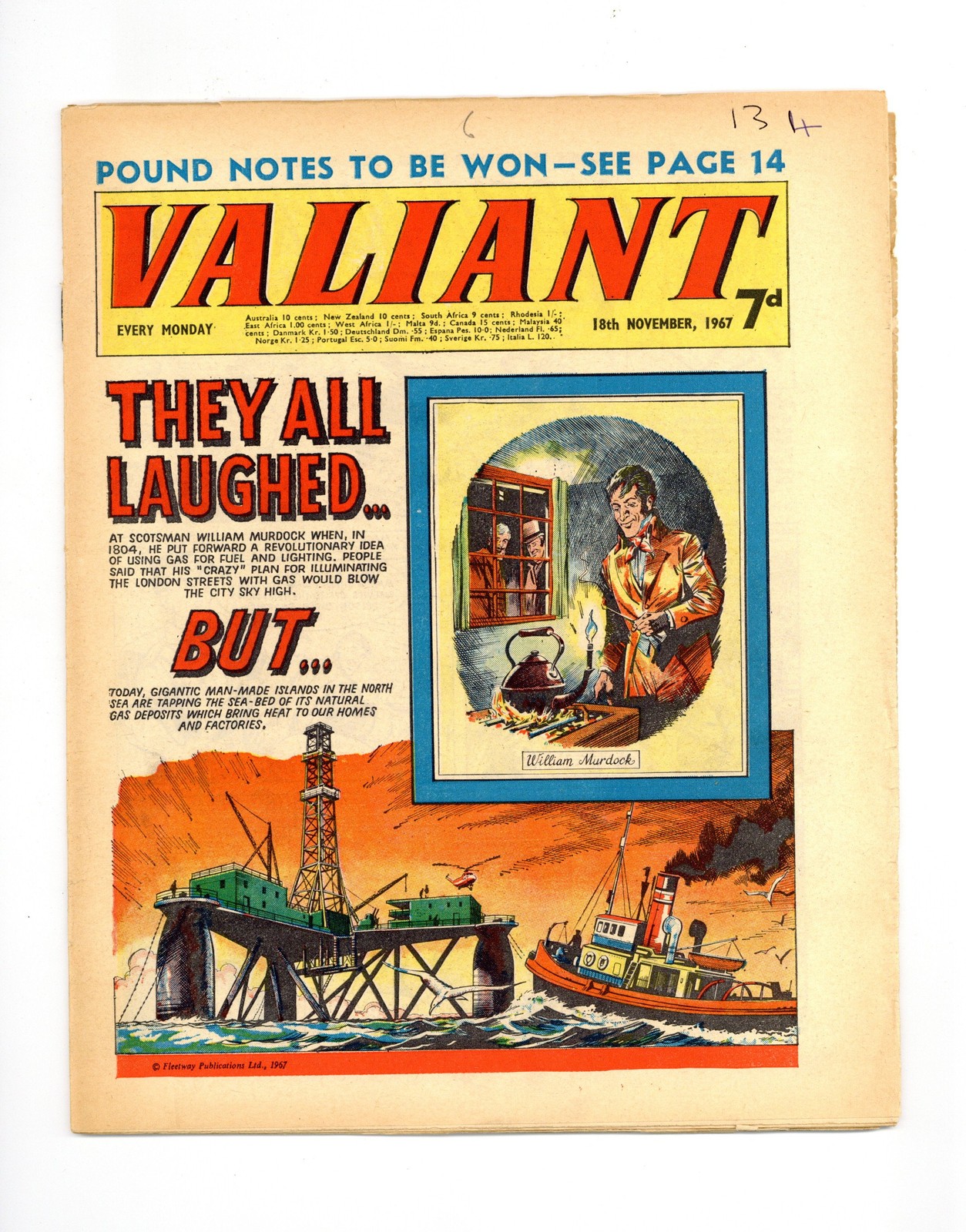 Valiant 18 novembre 1967 ottime condizioni