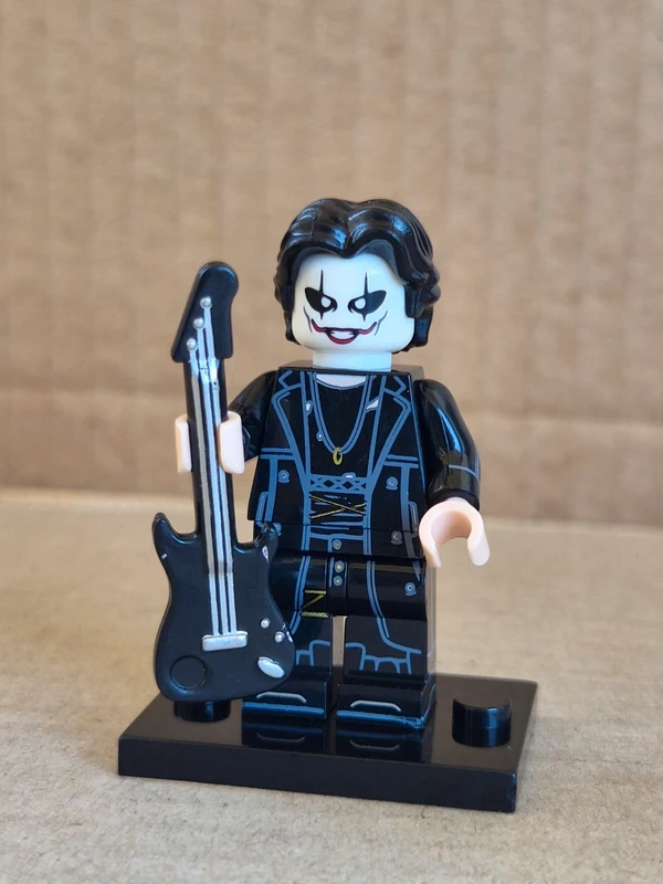 The Crow il corvo Brandon Lee minifigure style Lego compatible