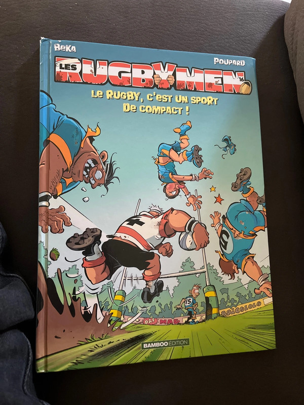 BD les rugbymen tome 16