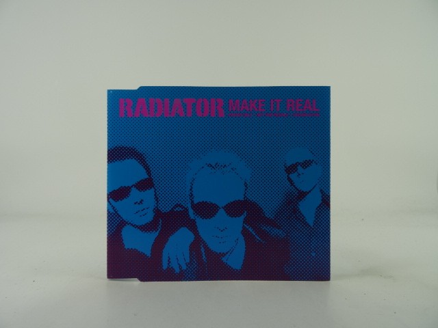 RADIATOR MAKE IT REAL (A77) 1 Track Promo CD Single plus Picture Sleeve CHRYSALI