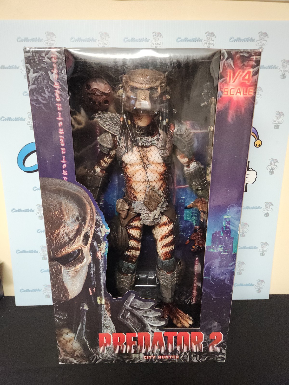 Statye Predator 2 City Hunter scala 1/4 Predator