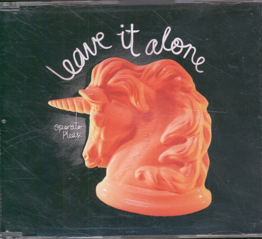Operator Please CD UK Brille 2007 Single Leave It Alone