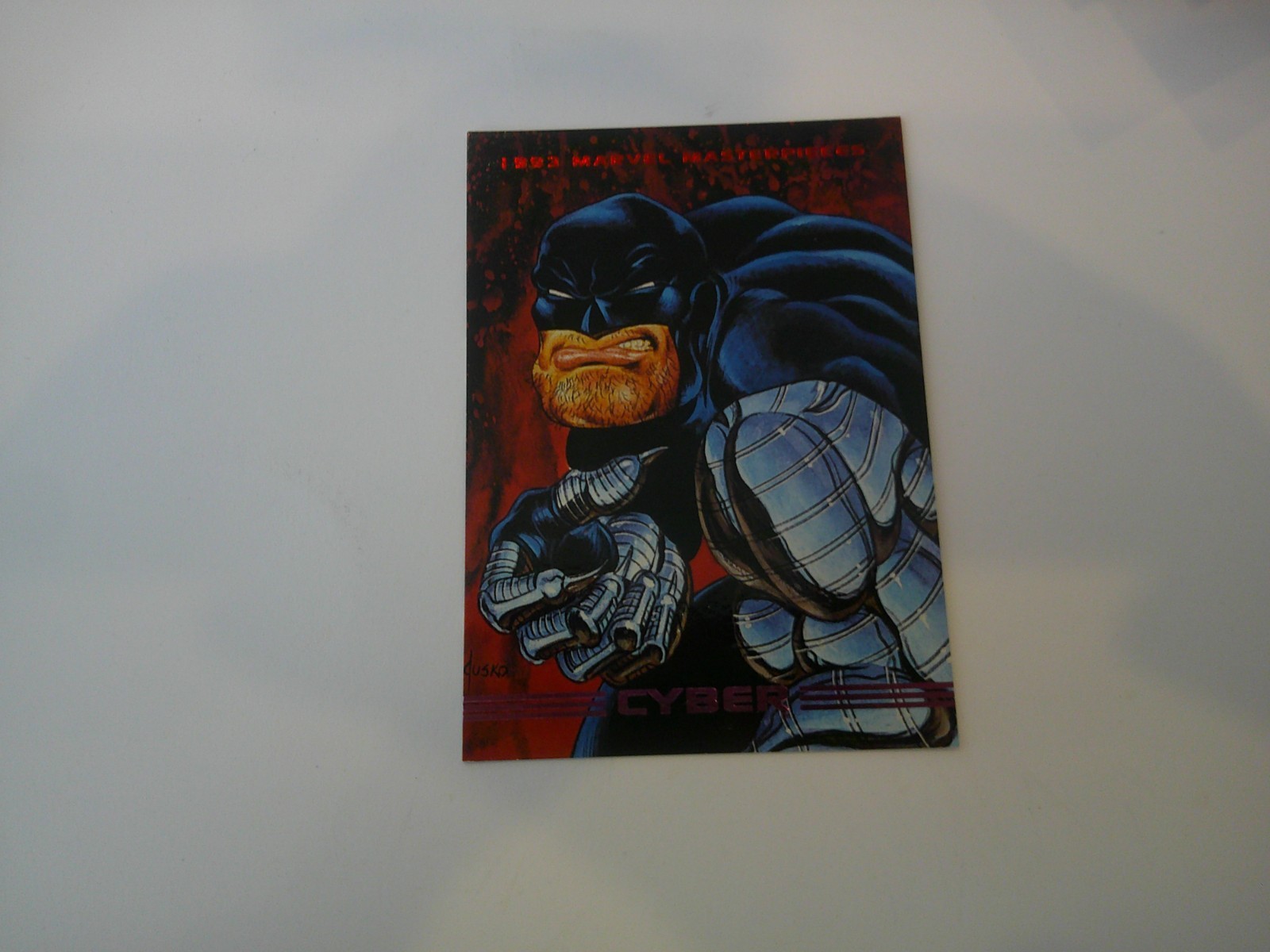1993 Marvel Masterpieces # 53 Cyber NOS