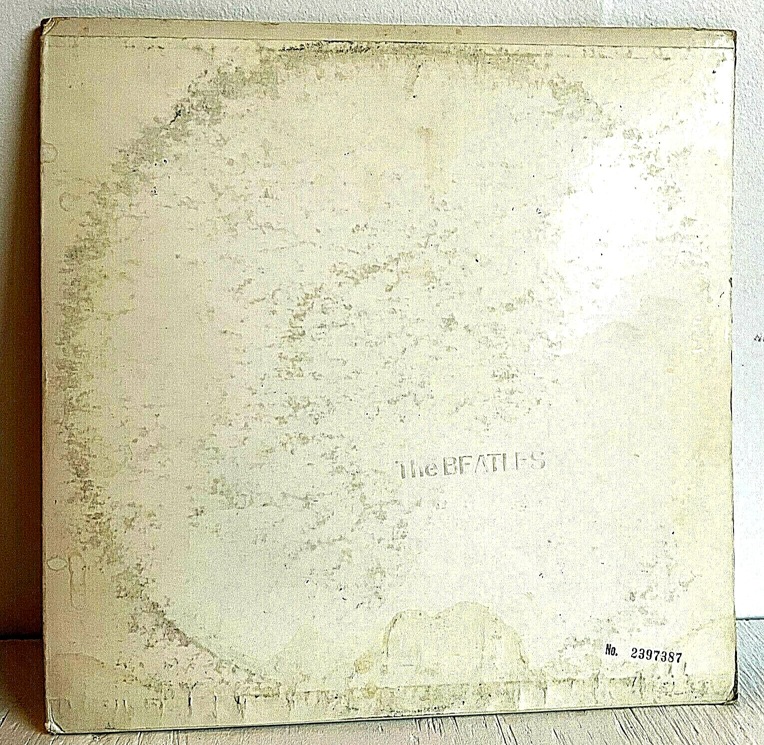 The Beatles White Album 1970 Vinyl Apple Records Poster/Pics Number 