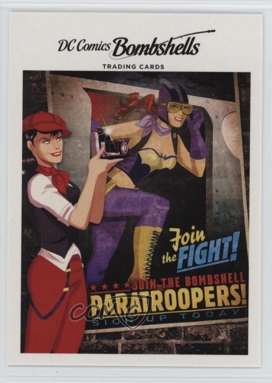 2017 Cryptozoic DC Bombshells October 2015 Variants #A03 0nr3