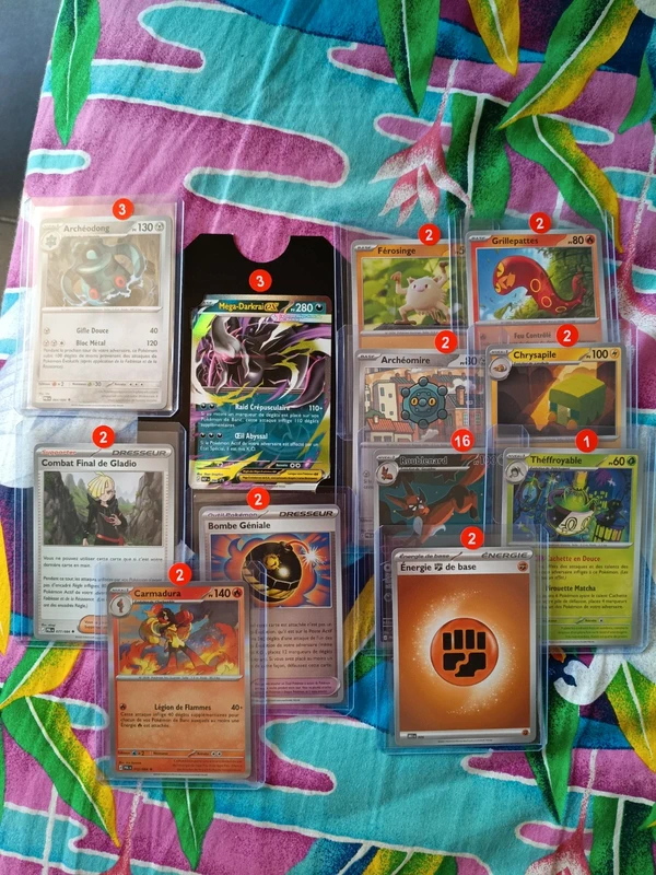 Booster pokémon ouvert