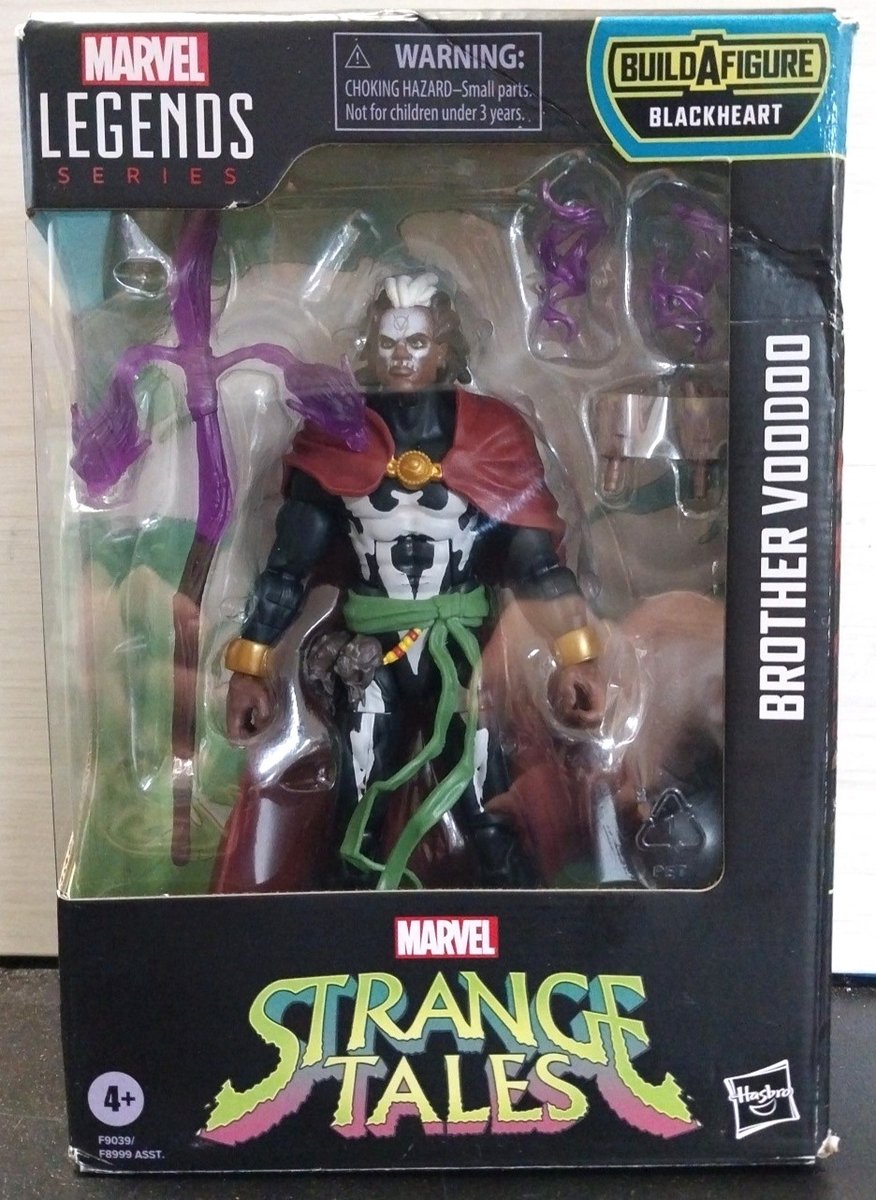 Hasbro Marvel Legends Series Brother Voodoo Action Figure Build-A-Figure