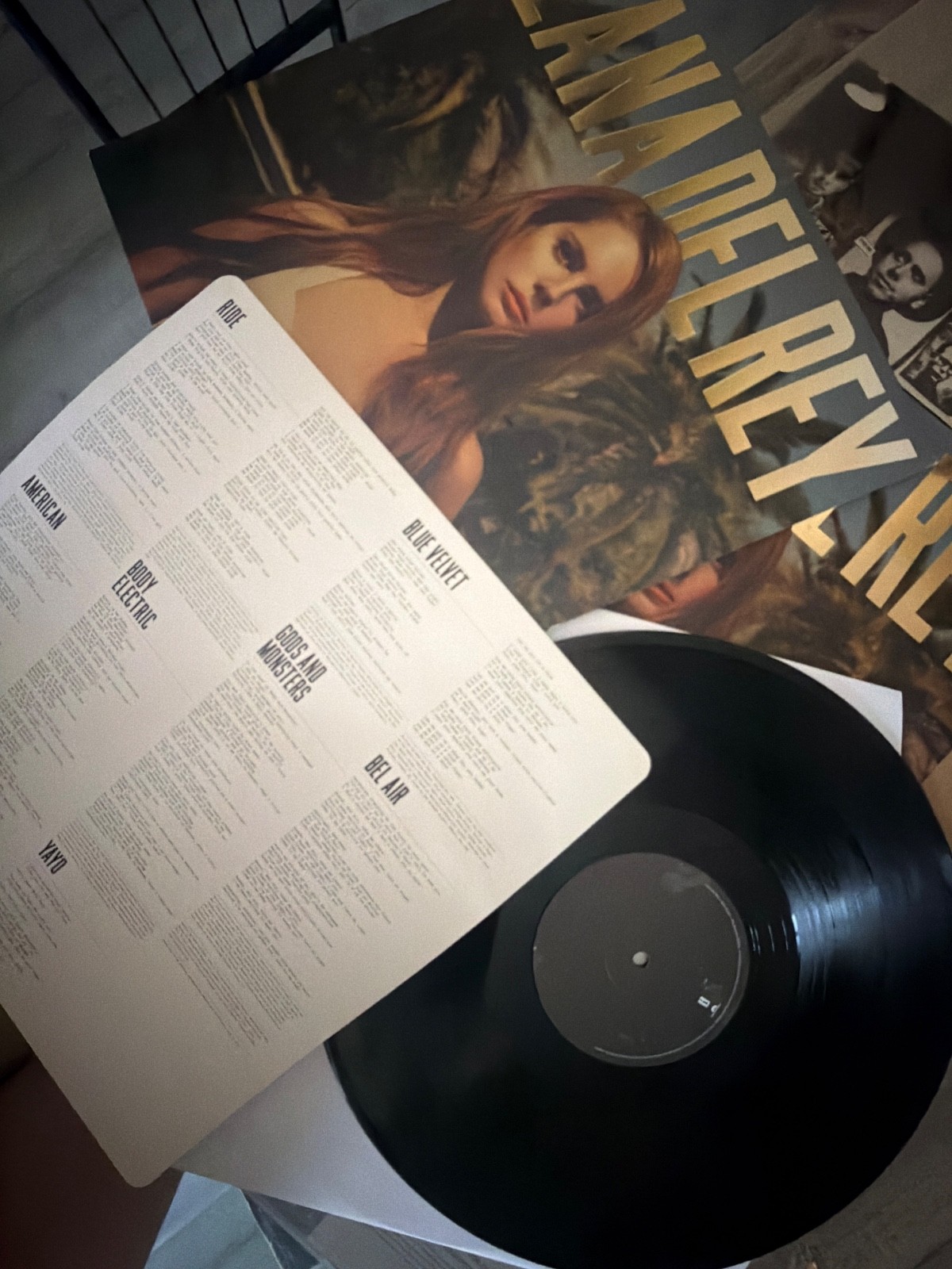 Lana Del Rey vinyle 33tours avec parole vinyle tout neuf 