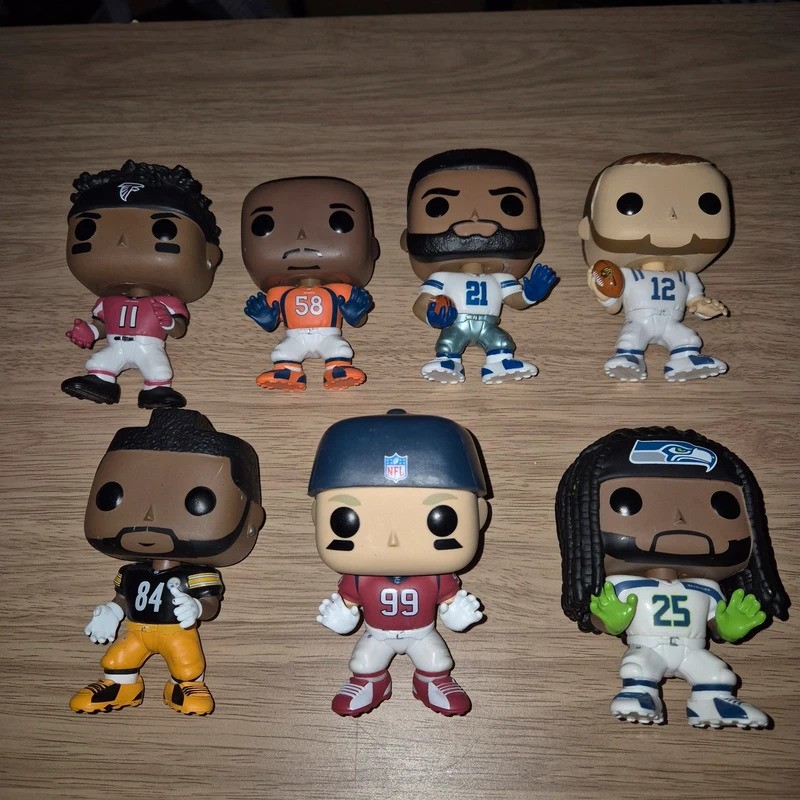 NFL Funko Pop! Bundle x 7 *Figures Only*