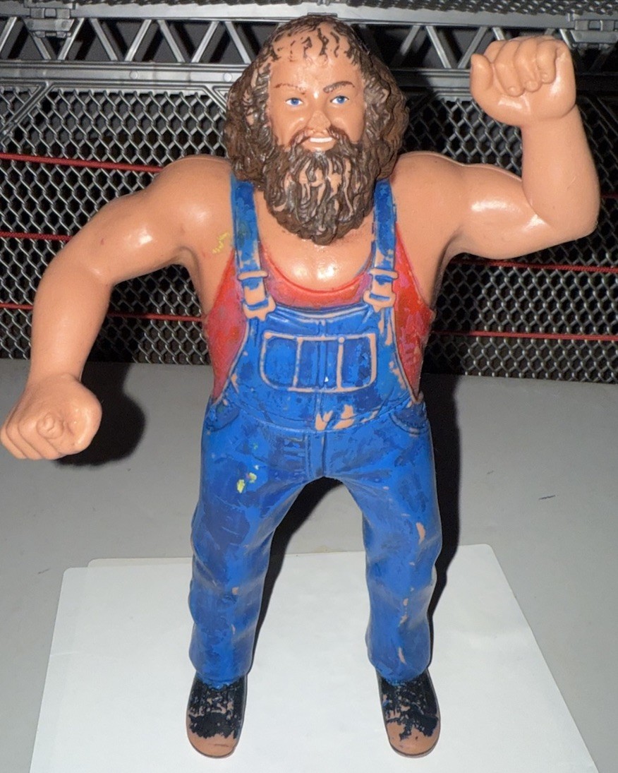 Modellino vintage LJN Titan Sports WWE WWF Hillbilly Jim Wrestling