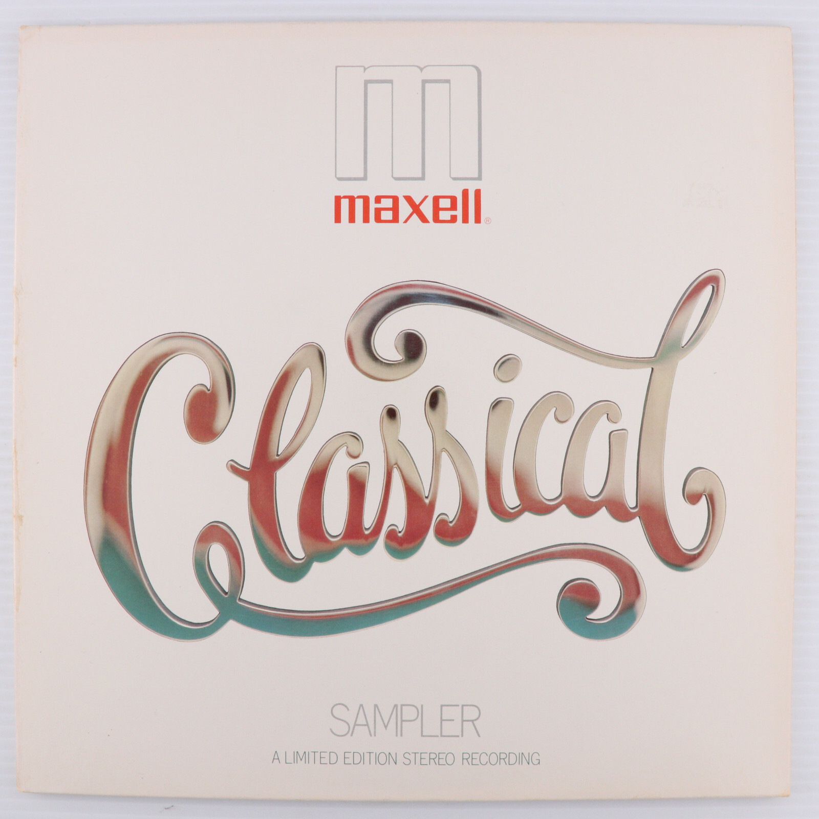 Maxell Classical Sampler - 1979 Compilation Lt'd 12" LP Vinyl Record DPL1-0353