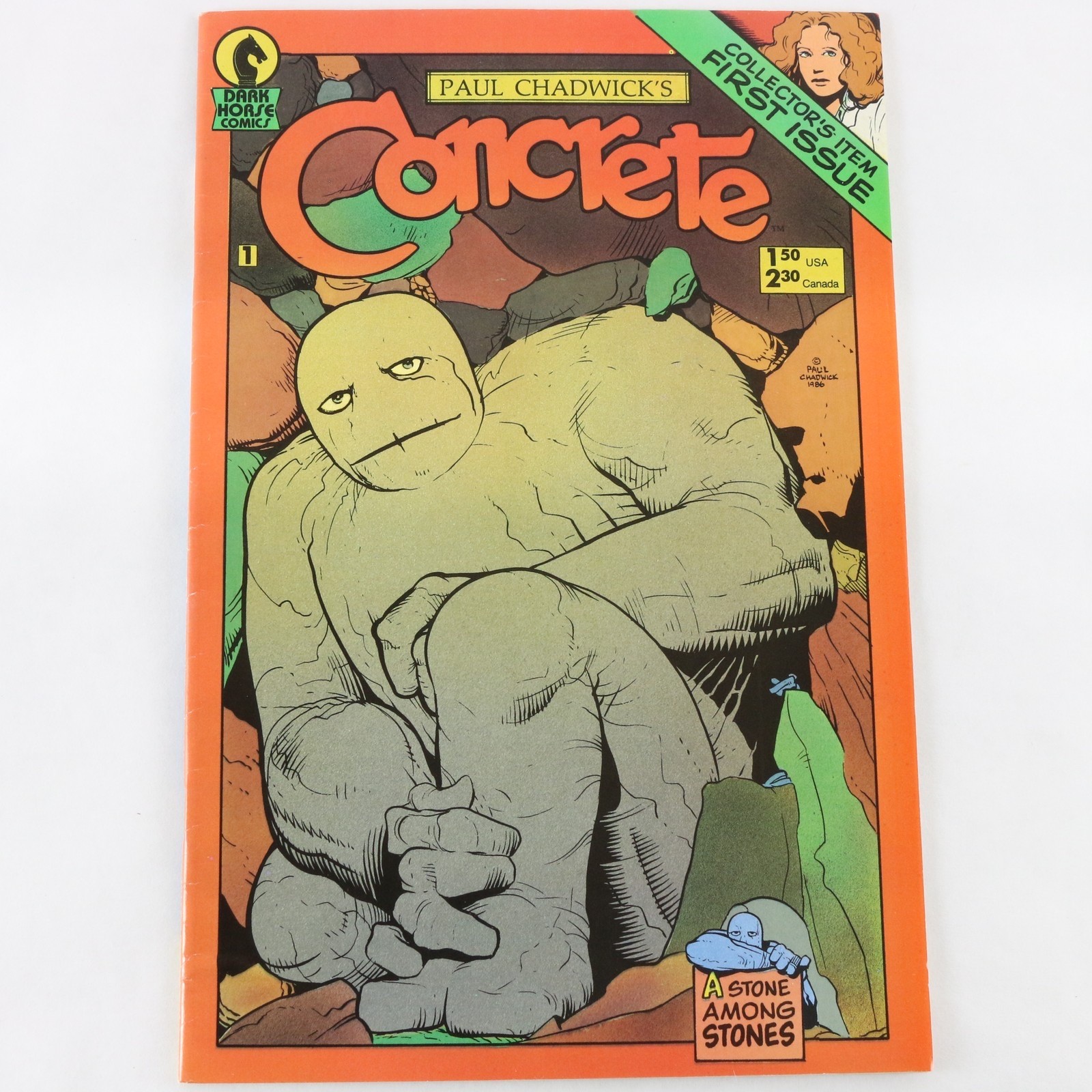 Edizione concreta #1 Stone Among Stones Dark Horse fumetti 1987 BENE/VF
