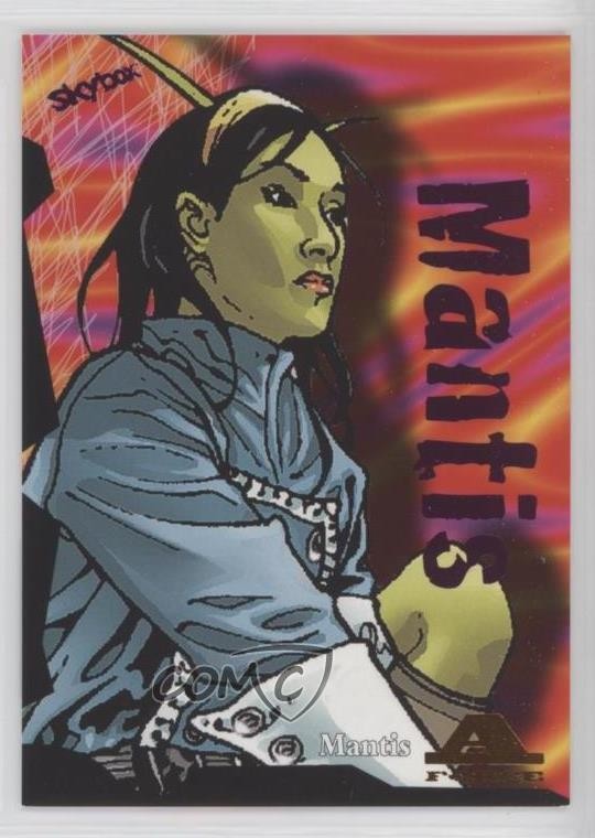 2024 Skybox Marvel Metal Universe Avengers A-Force Mighty Rave 10/63 Mantis 0c3