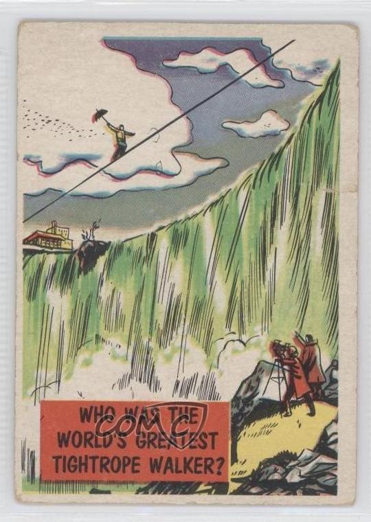 1957 Topps Isolation Booth Chi era il più grande camminatore di strette del mondo? 0s4
