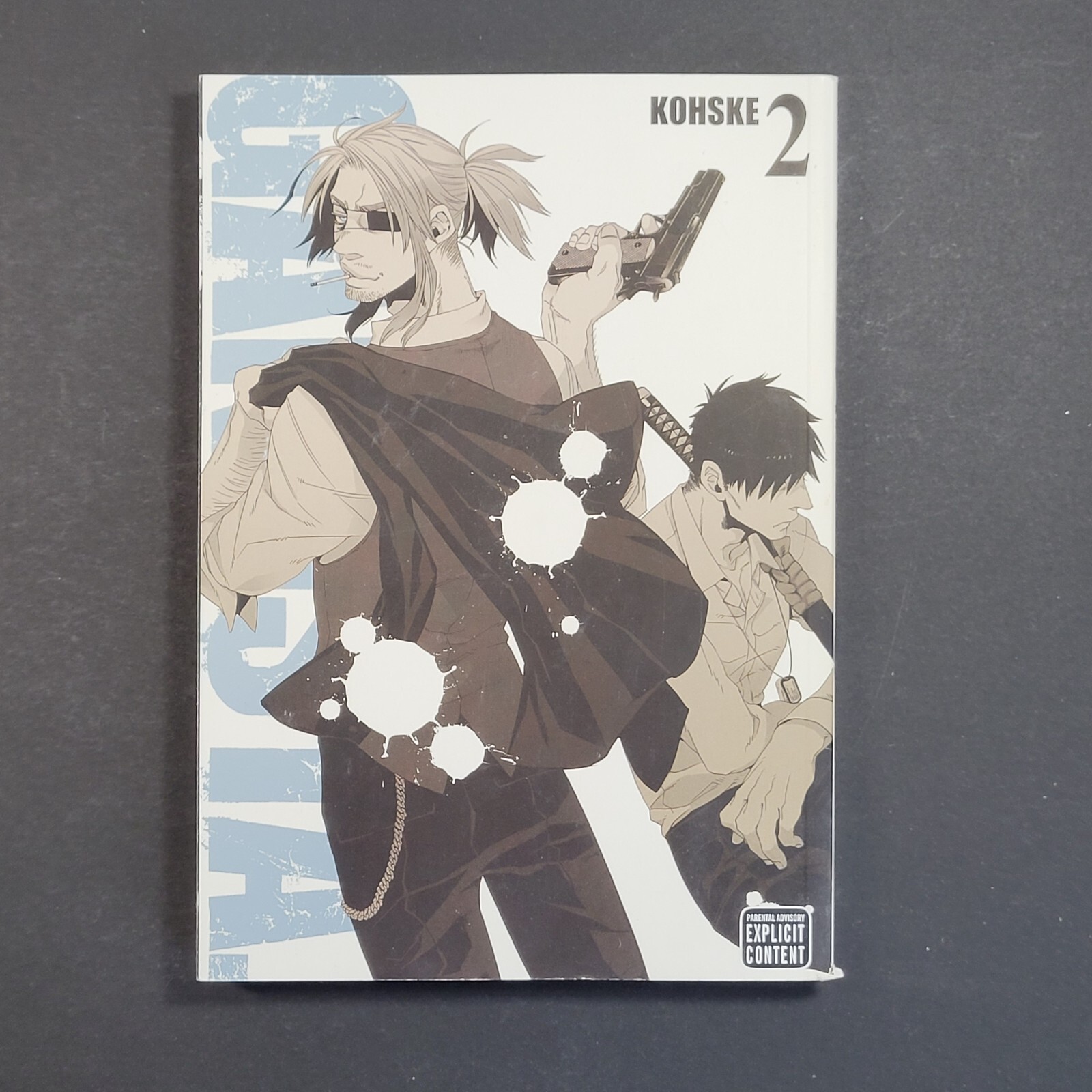 Manga - 1x Gangsta - Volume 2  - English - Kohske / Syumei Kamo - VFN Condition