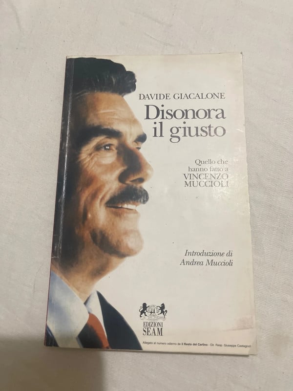 Disonora il giusto Davide Giacalone