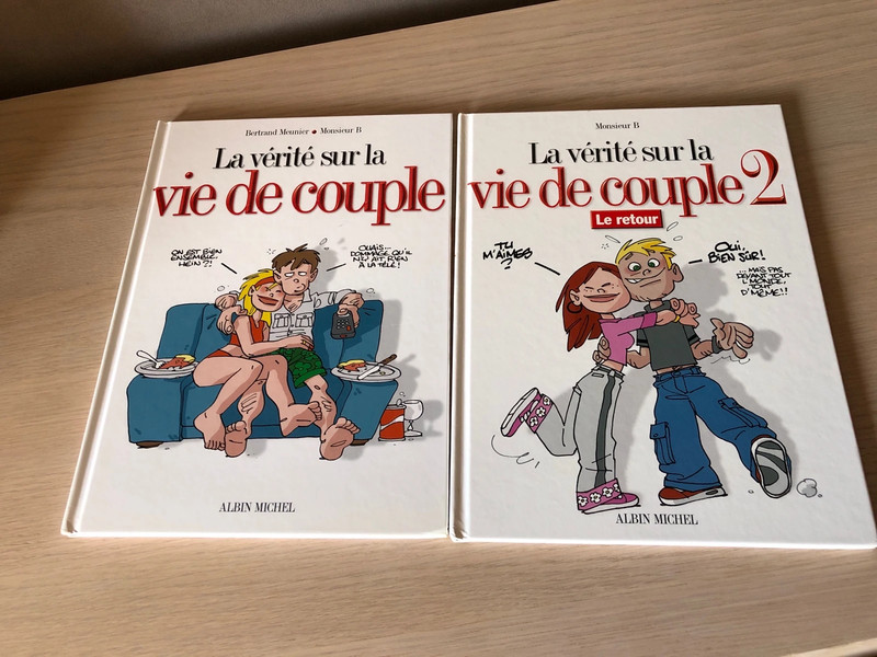 Lot de 2 livres la vérité sur les couples 1 et 2