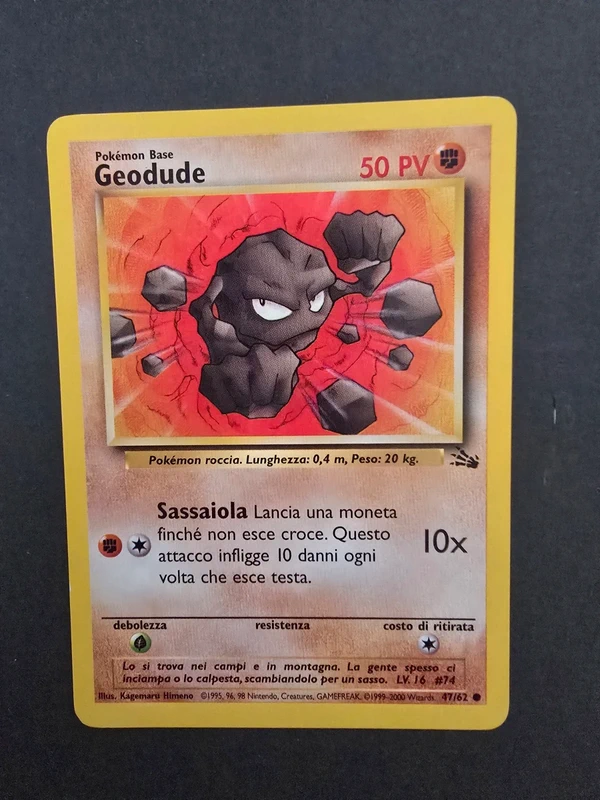 Geodude 47/62 Fossil
