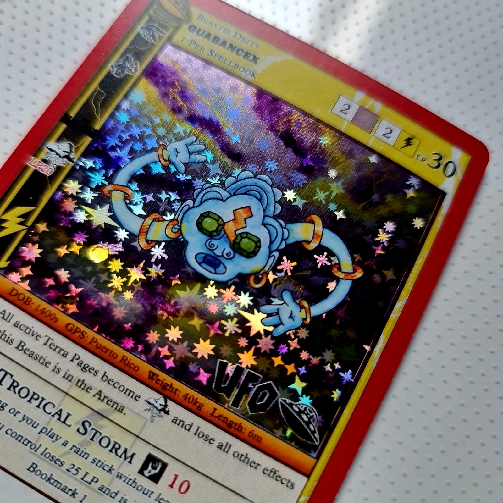 MetaZoo 2022 1st Edition - Guabancex Holo Foil Gold
