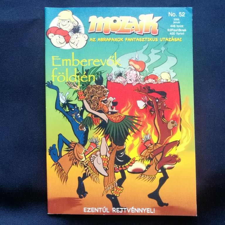 MOSAICO LIBRETTO ESPORTAZIONE n. 52 gennaio 2006 Abrafaxe Ungheria Mozaik OTTIMO OTTIMO TOP Z0/Z1