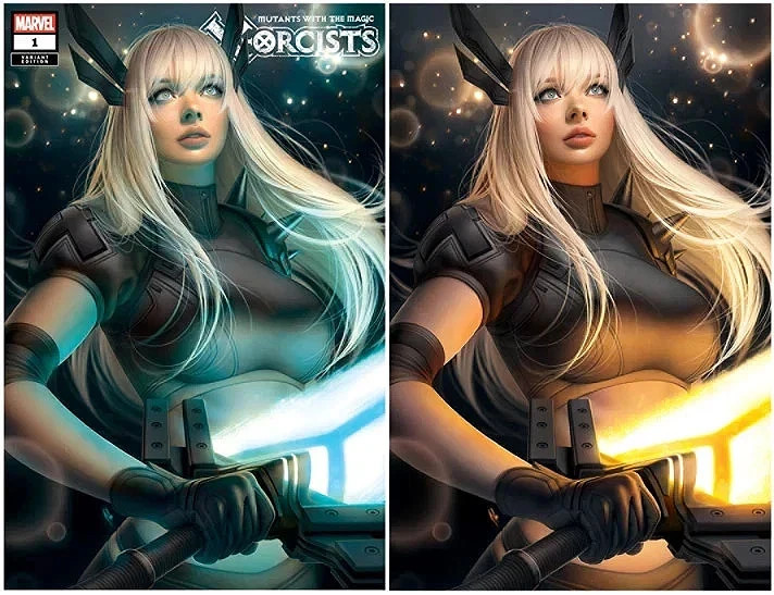 X-ORCISTS #1 Warren Louw Variant Cover Set NM LTD To ONLY 777 Worldwide RARE