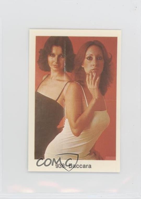 1978-79 Swedish Samlarsaker Popbilder Period After Number Baccara #938 0jk3