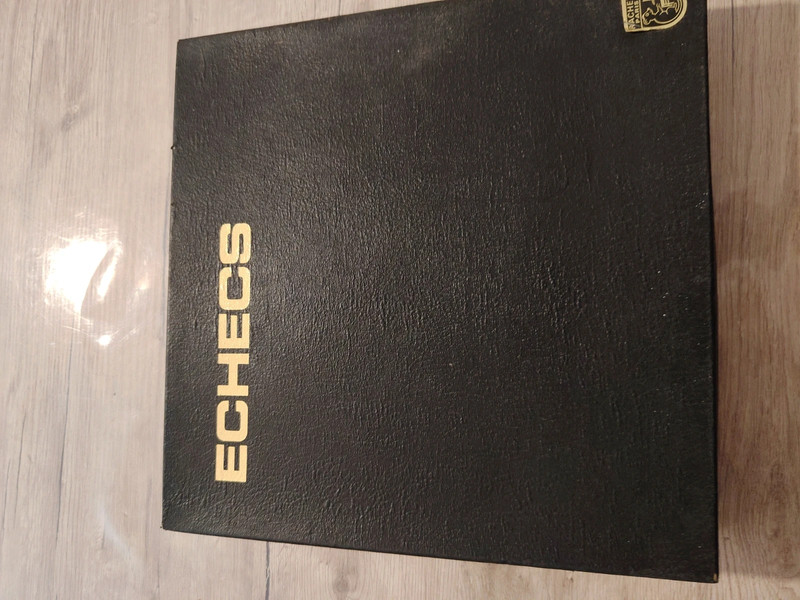 Coffret échecs dames Rache Paris