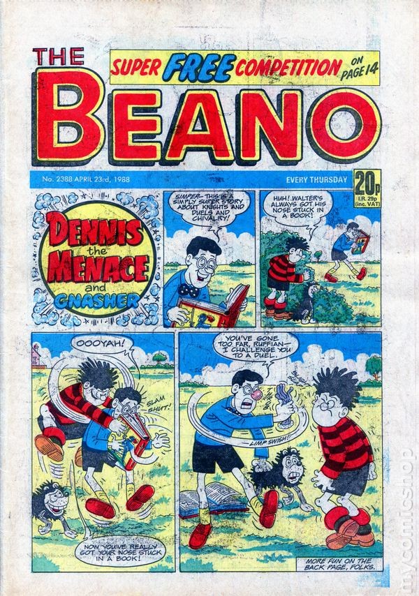 Beano #2388 FN 1984 Stock Image