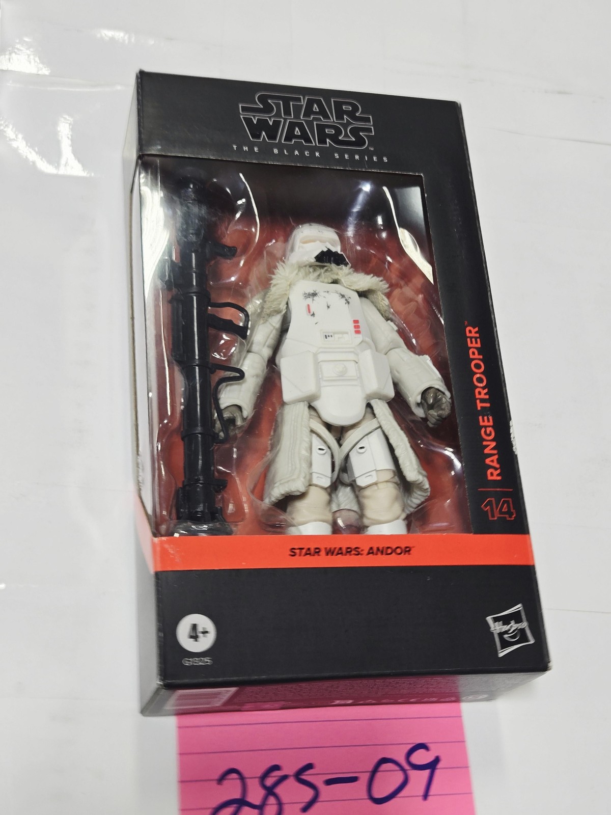 Star Wars Andor Range Trooper Black Series Figure 6in Hasbro giocattolo in scatola bianco nuovo