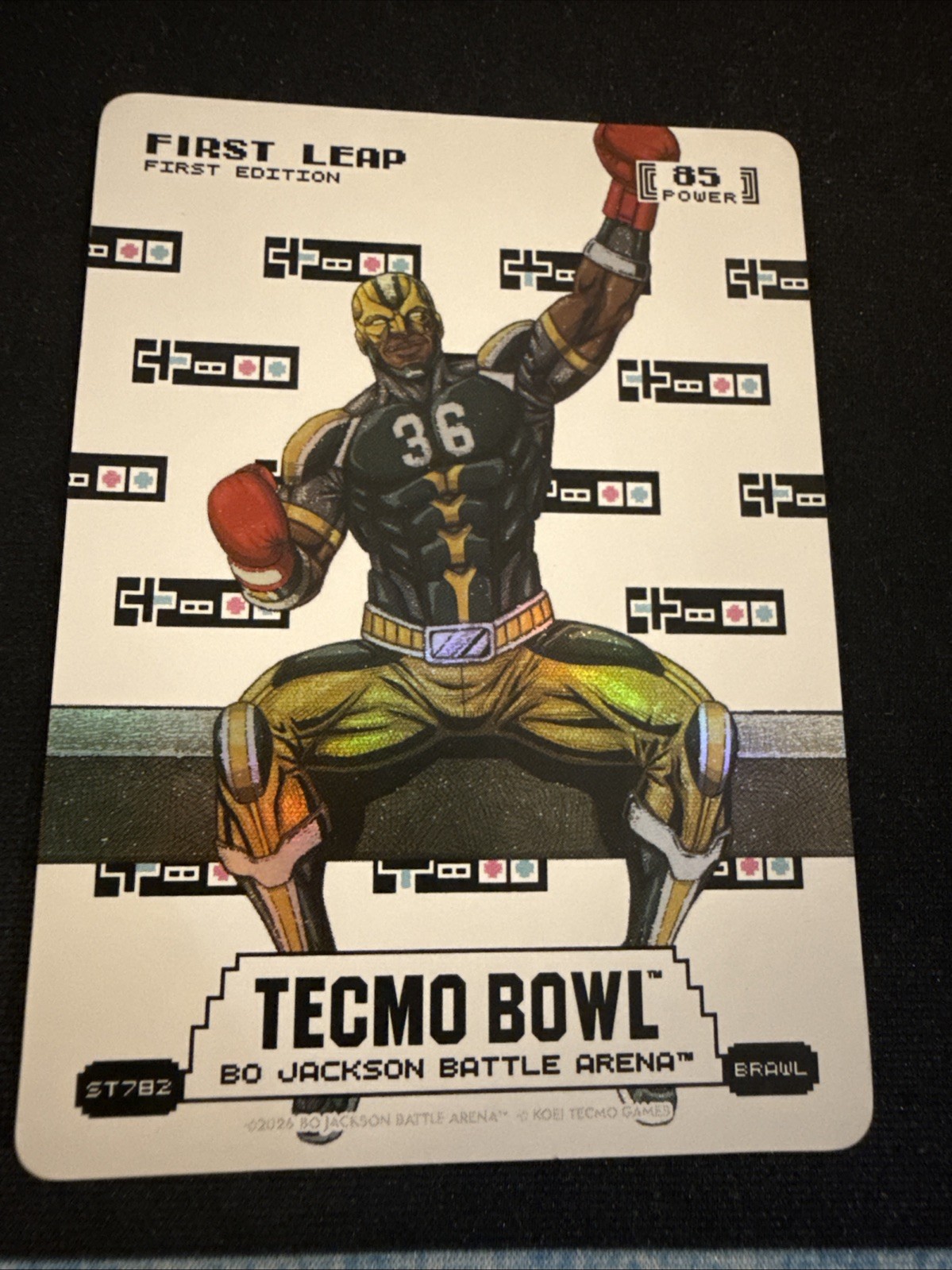 Bo Jackson Battle Arena Tecmo Primo Salto LeRoy Butler Brawl SORE THUMBS SP ST782