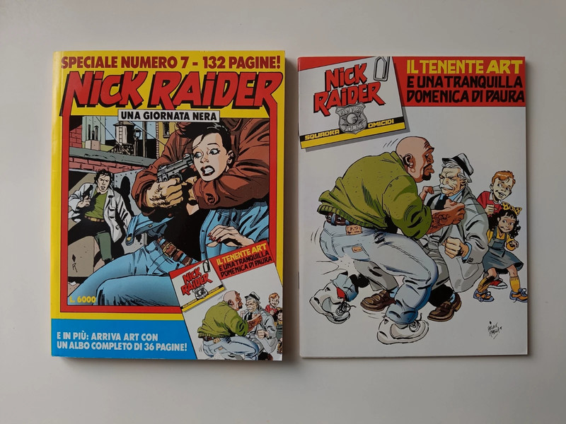 Nick Raider speciale n. 7 con allegato.
