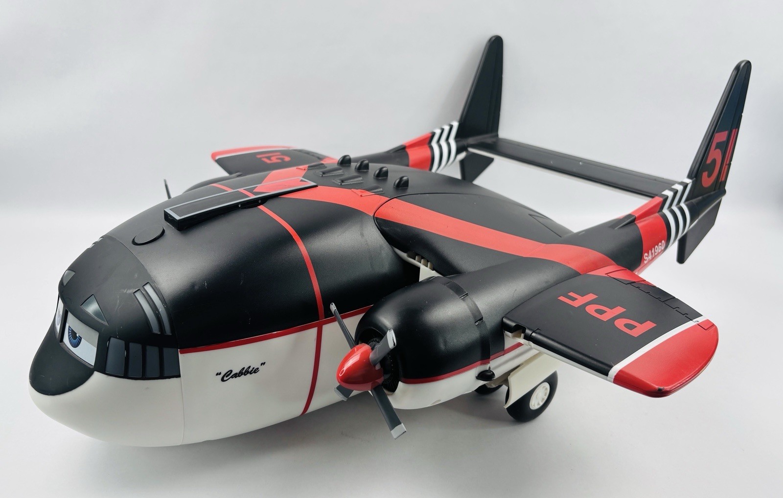 Disney Store Pixar Planes 23" DELUXE CABBIE Trasportatore Luci Suoni FUNZIONA
