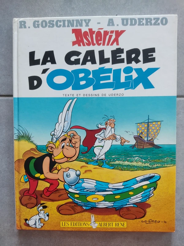 BD Astérix – La Galère d’Obélix – Albert René (Édition originale 1996)
