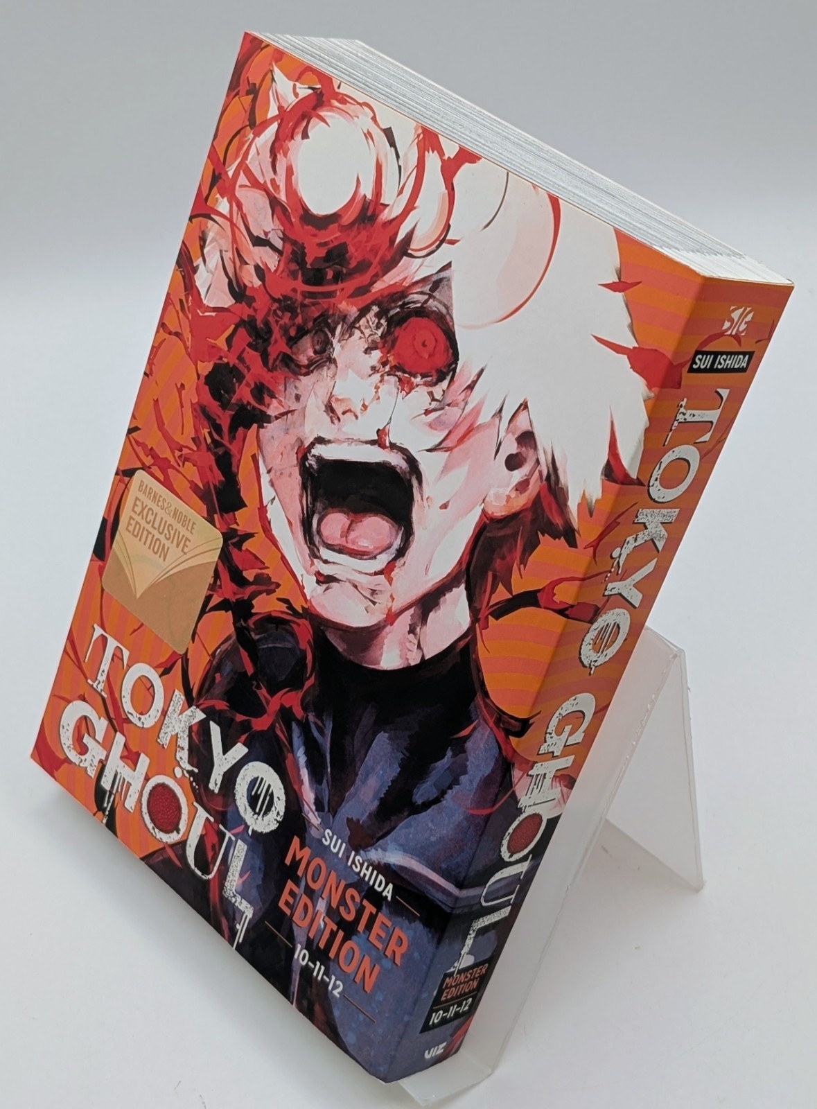 Tokyo Ghoul Monster Edition Vol 10 11 12 Sui Ishida Barnes Noble Esclusiva Rara
