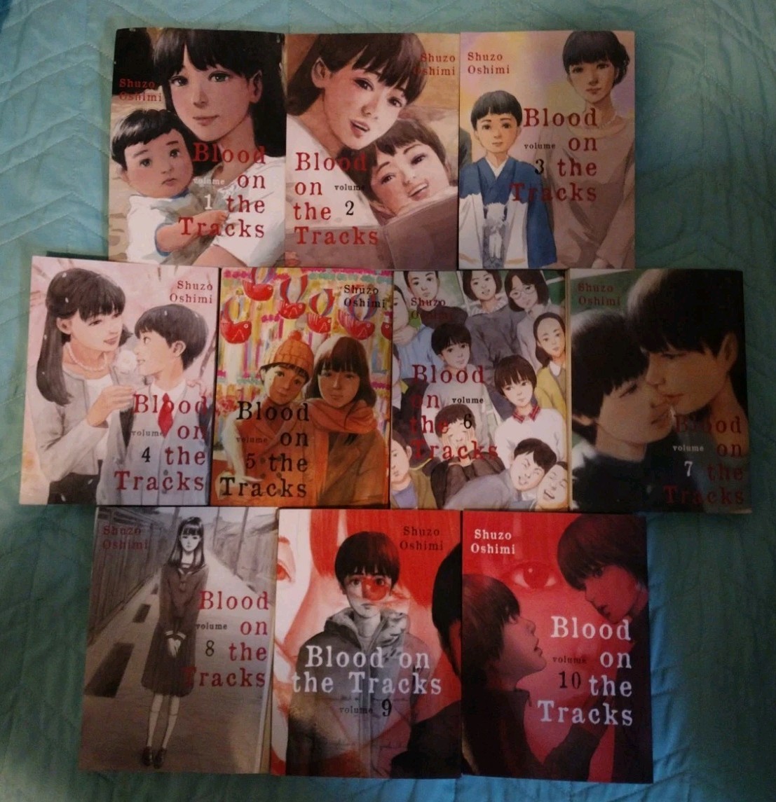 Blood on the Tracks manga volumi 1-10 inglese
