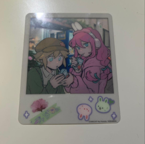 Omori vol.4 fumetto giapponese stile SNS carta trasparente AUBREY BASIL