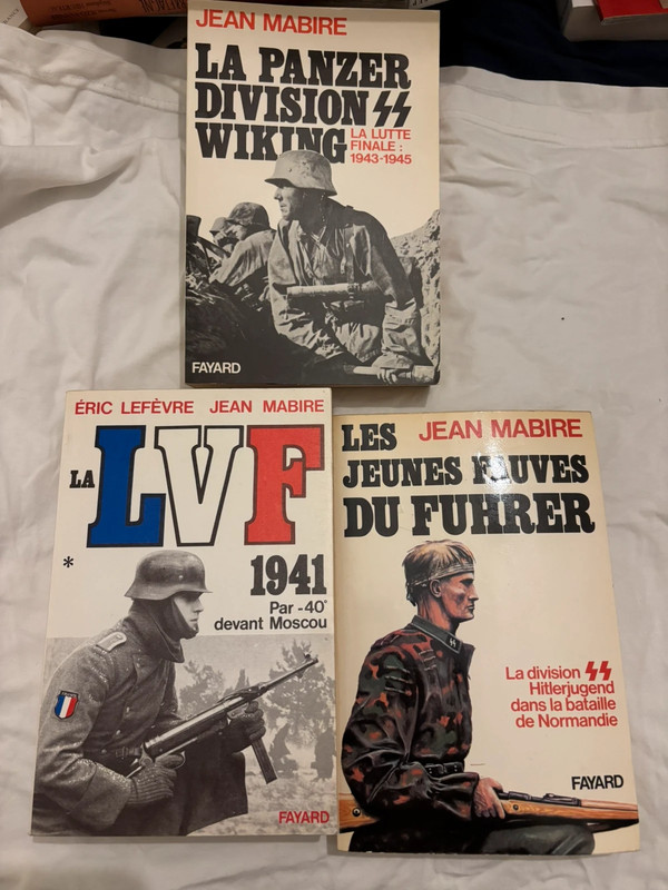 Lot jean mabire ww2