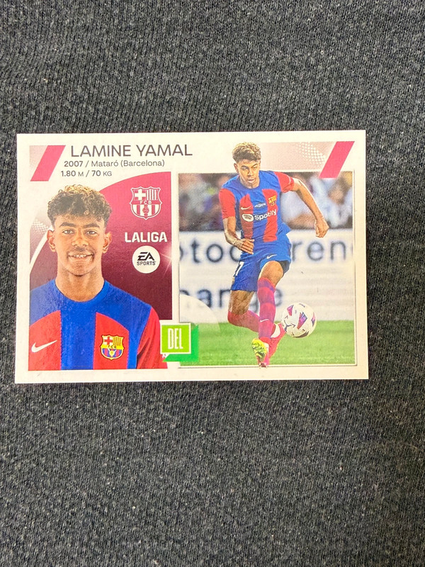 Lamine Yamal rookie 2023-24 Panini LaLiga  #19BIS
