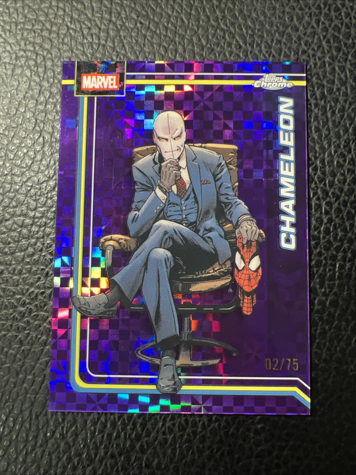 # 2026 Topps Chrome Marvel Chameleon #106 Viola X-Fractor /75 CONFEZIONE FRESCA QUASI NUOVA