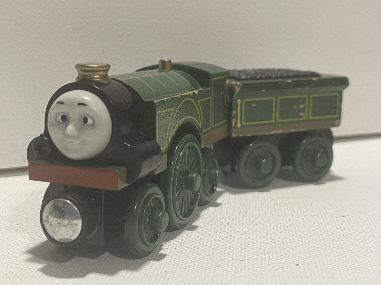 Thomas & Friends 2012 Ferrovia in legno Emily parlante con tender (funzionante!)